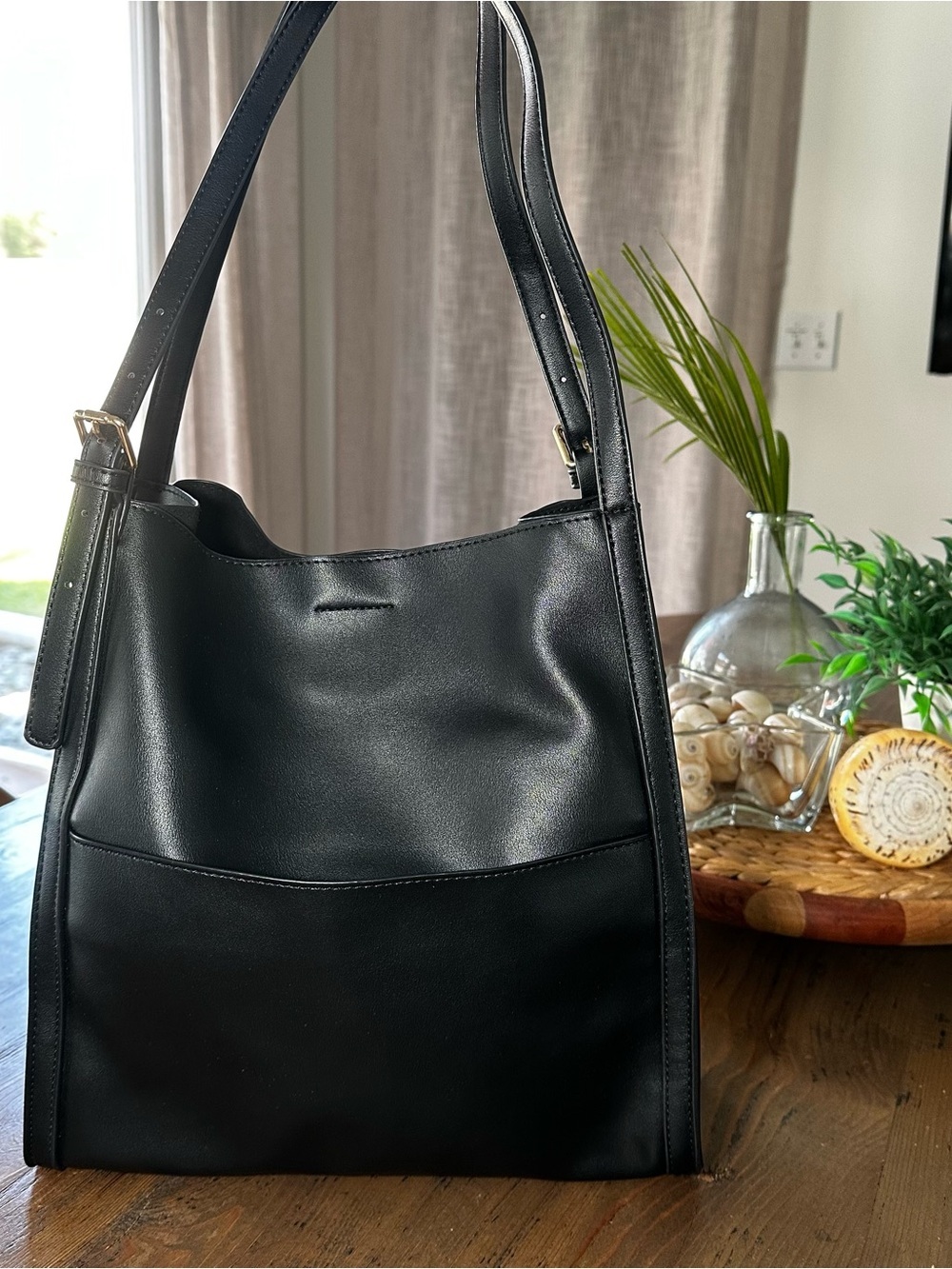 ANTIK KRAFT Sadie Tote Black Purse - Picture 2 of 7